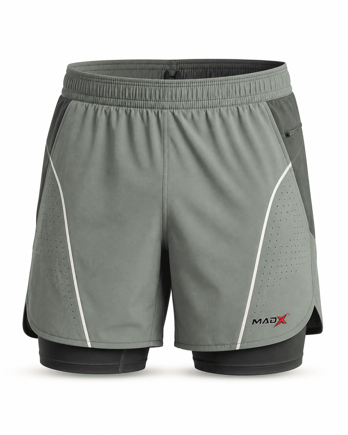 Dash Slate Running Shorts