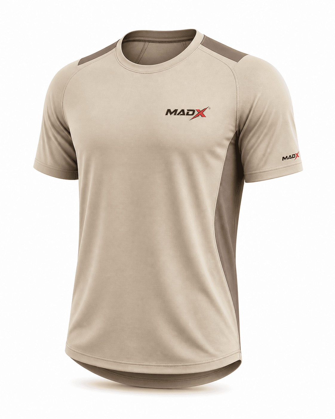Terrain Sand & Taupe Gym T-Shirt