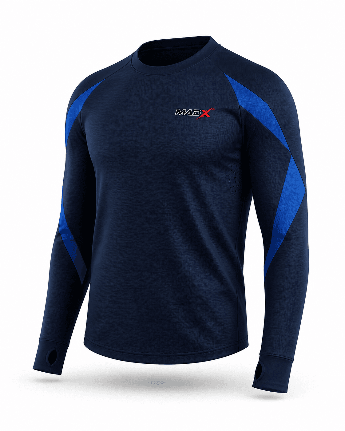 Vector Navy & Blue Long-Sleeve Training Top