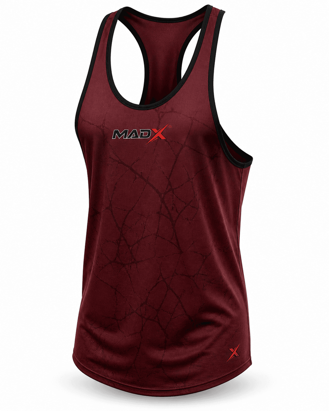 Fracture Burgundy Stringer Vest