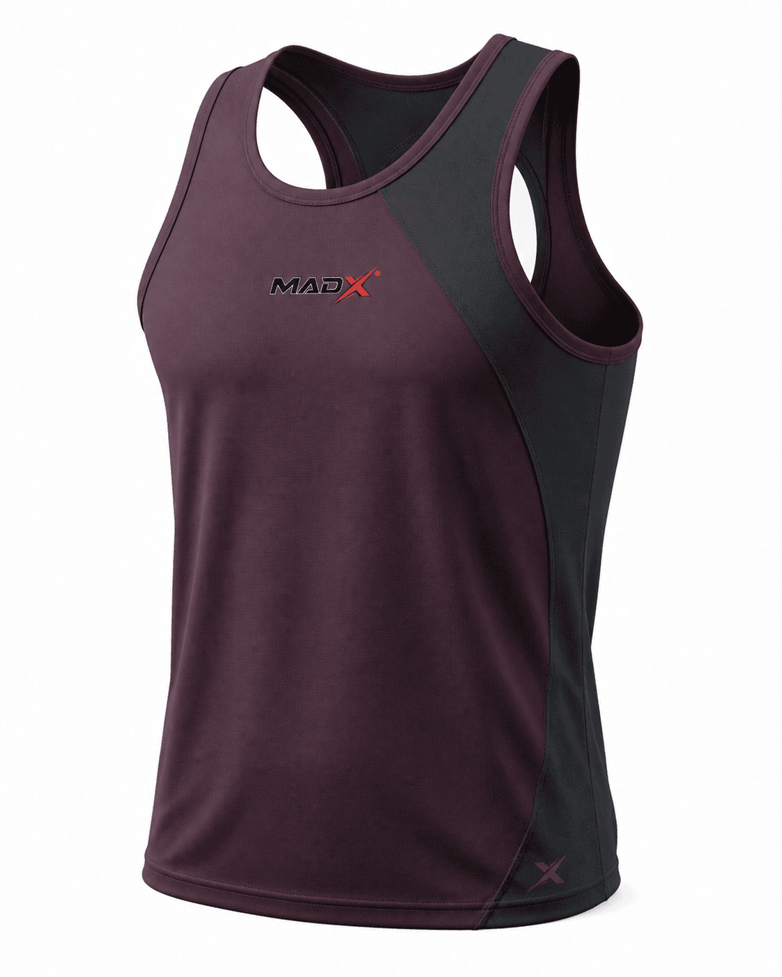 Flow Plum & Charcoal Training Tank Top