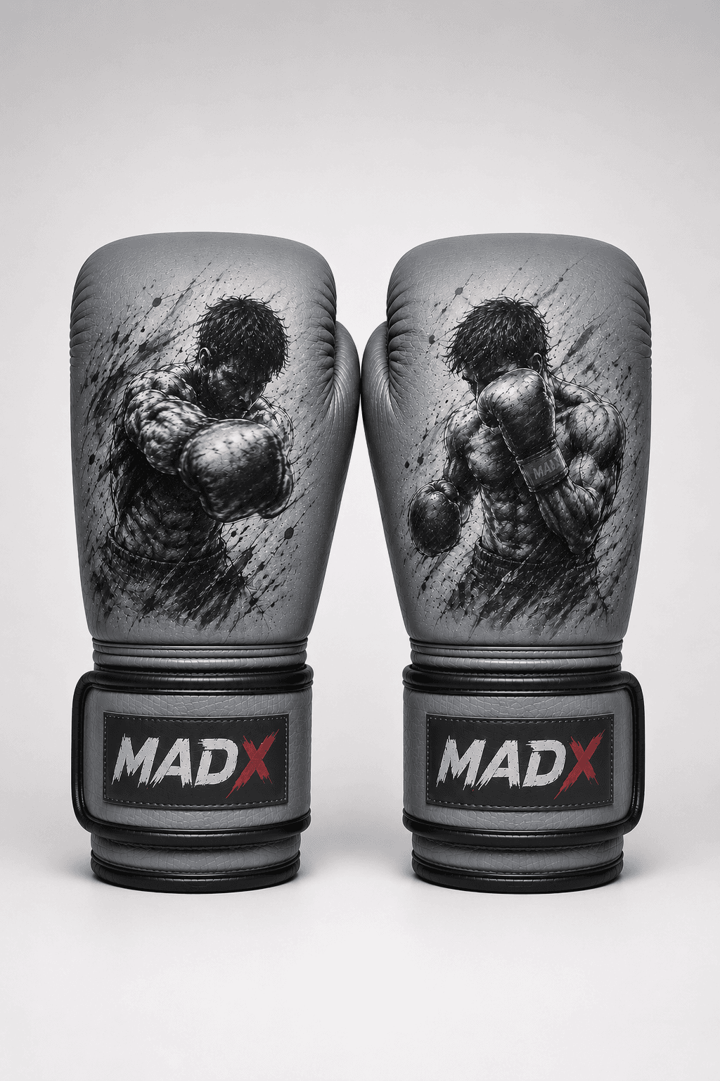 Berserker Grey Fighter Training Gloves