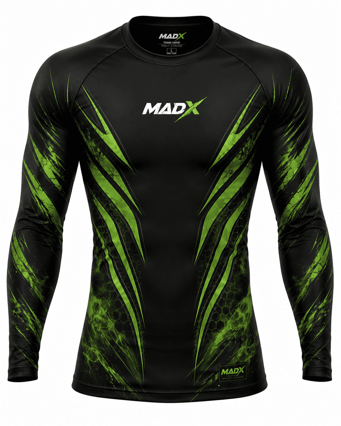 Inferno Neon Green Rashguard