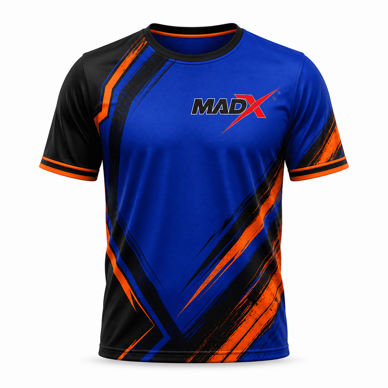 Vortex Blue & Orange Boxing Training Shirt