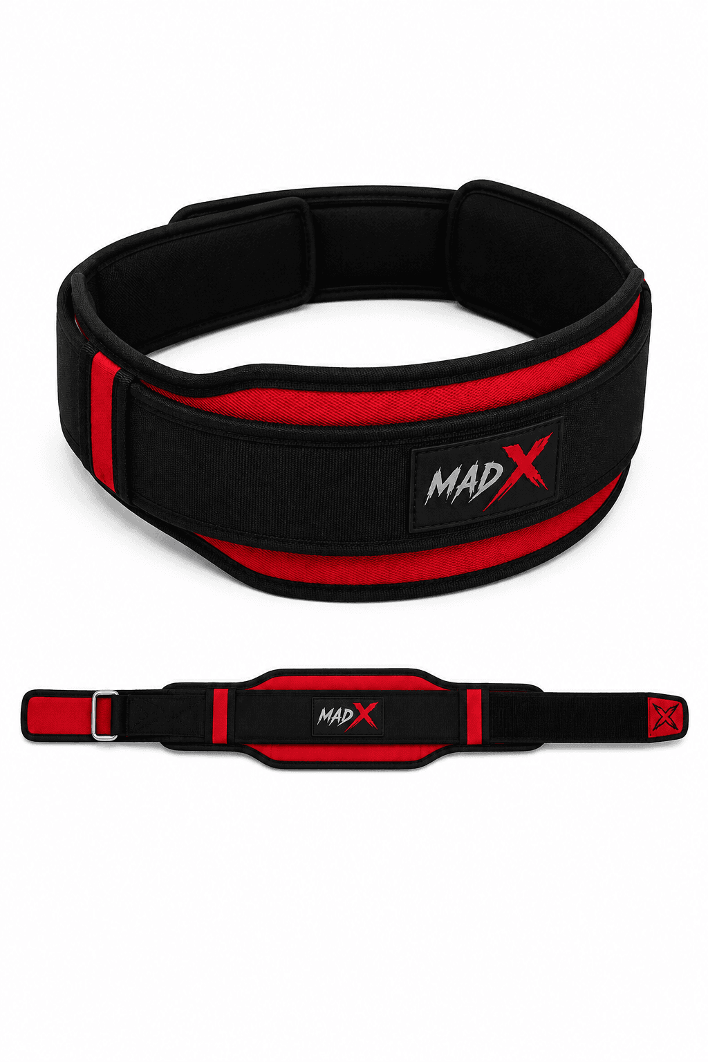 Race Black & Red Nylon Weightlifting Belt