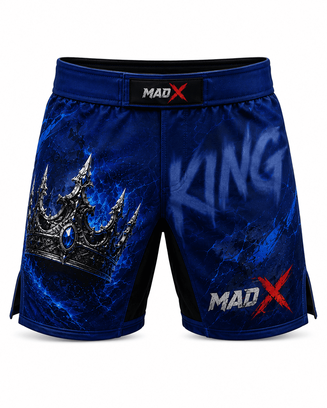 Vortex Blue Crown MMA Shorts