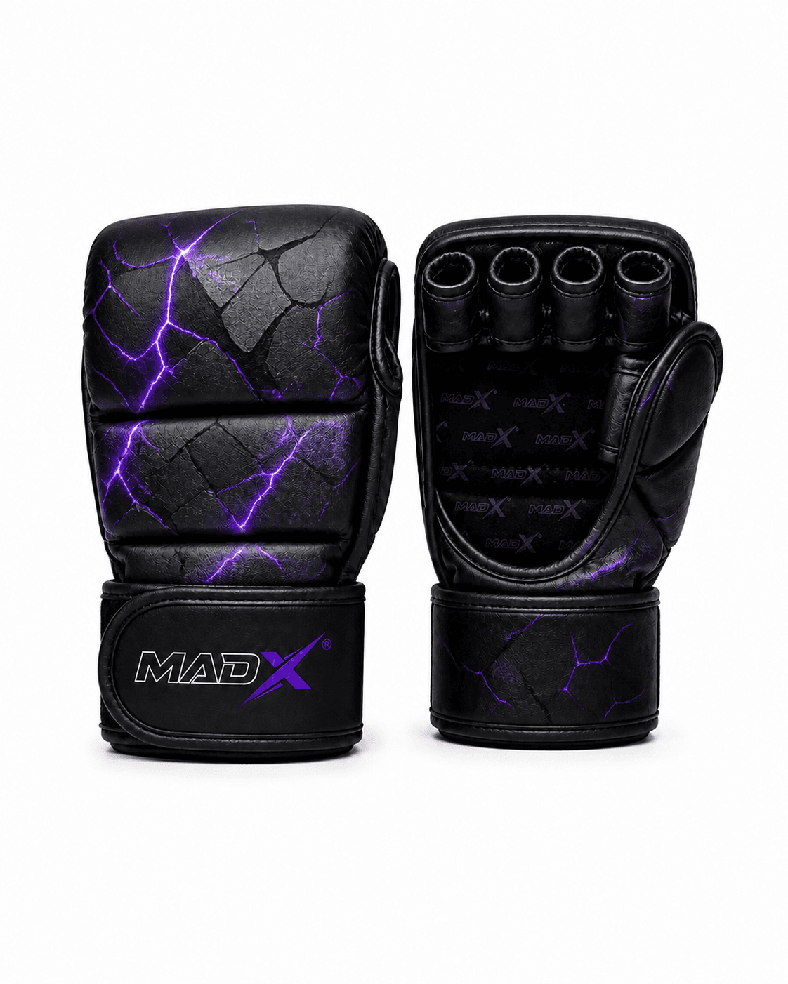 Thunder Purple Armor MMA Sparring Gloves