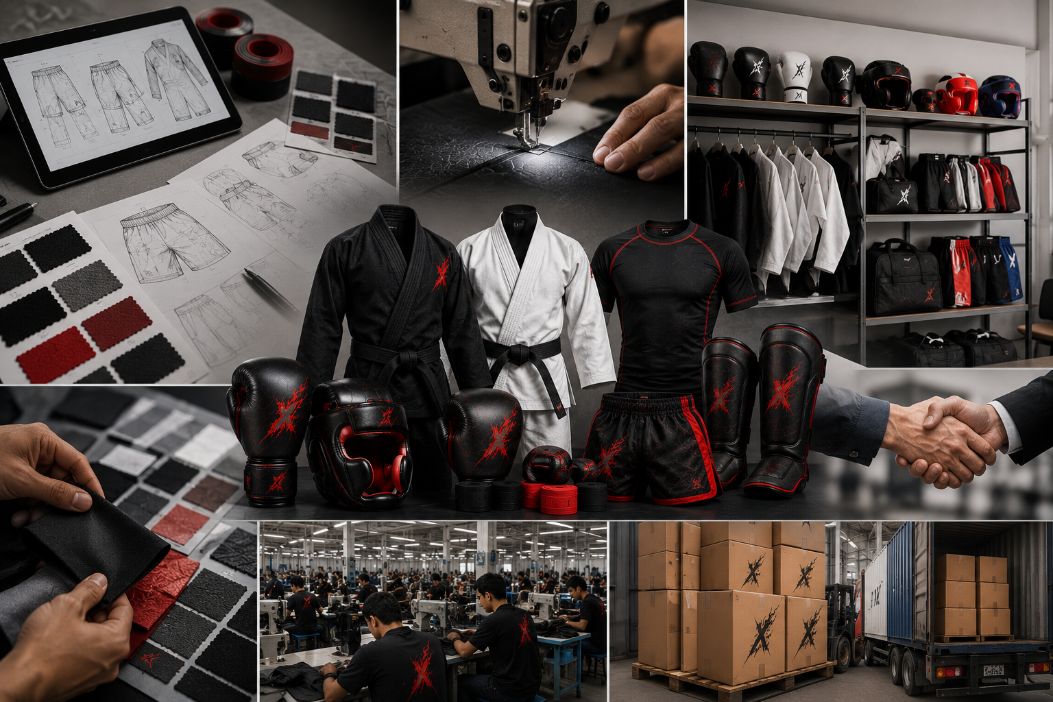 MADX Sports product development and manufacturing process